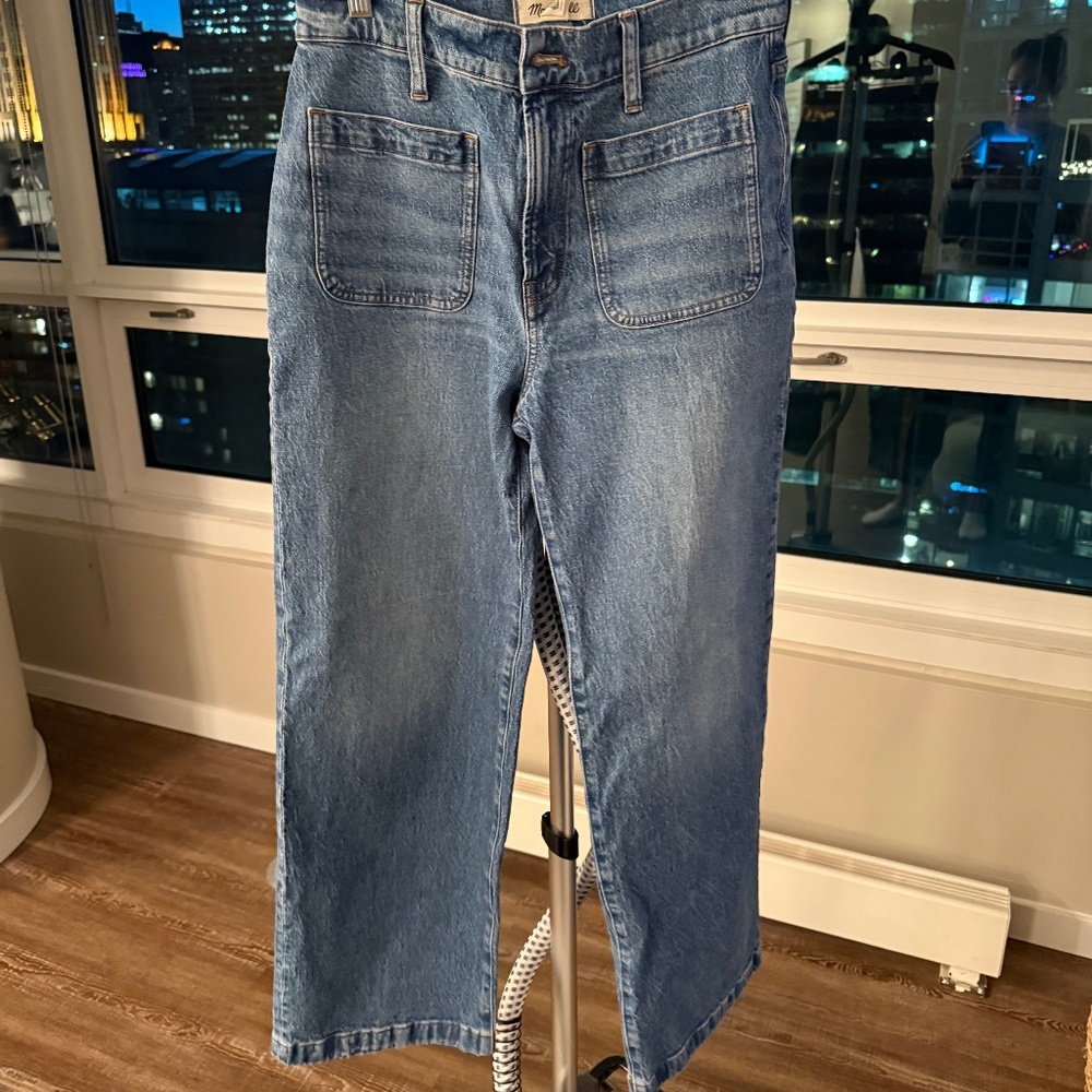 Madewell Perfect Vintage Wide Leg Crop